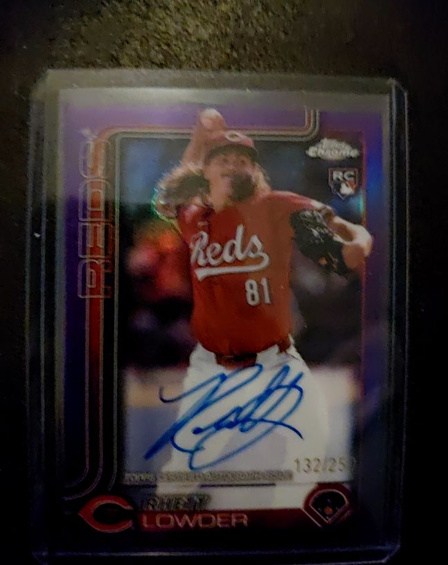 2025 Topps Chrome Update #RA-RL Rhett Lowder — front