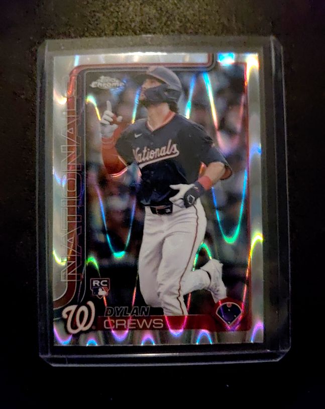 2025 Topps Chrome #74 Dylan Crews — front