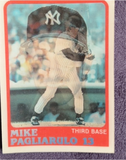 1988 Sportflics #13 Mike Pagliarulo — front