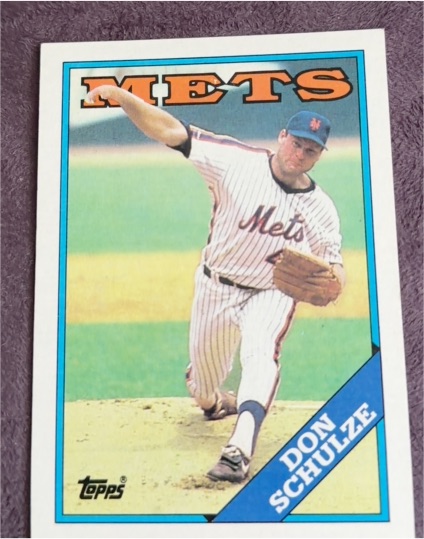 1988 Topps #131 Don Schulze — front