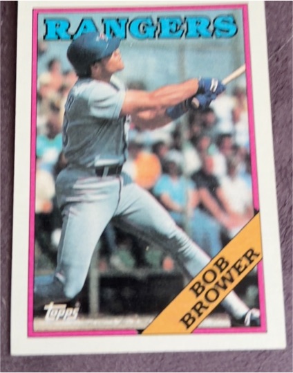 1988 Topps #252 Bob Brower — front
