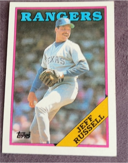 1988 Topps #114 Jeff Russell — front