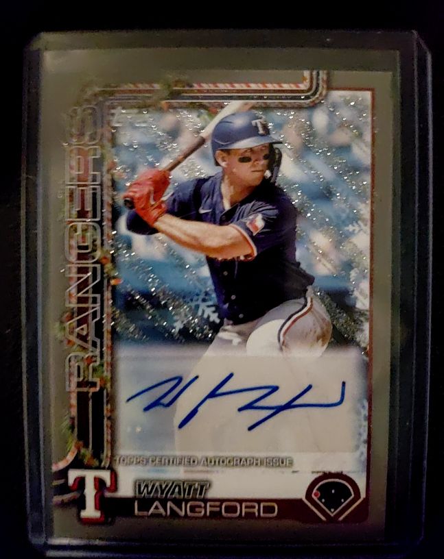 2024 Topps Ranger Wyatt Langford — front