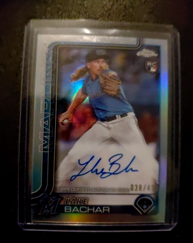 2025 Topps Chrome #RA-LB Lake Bachar — front