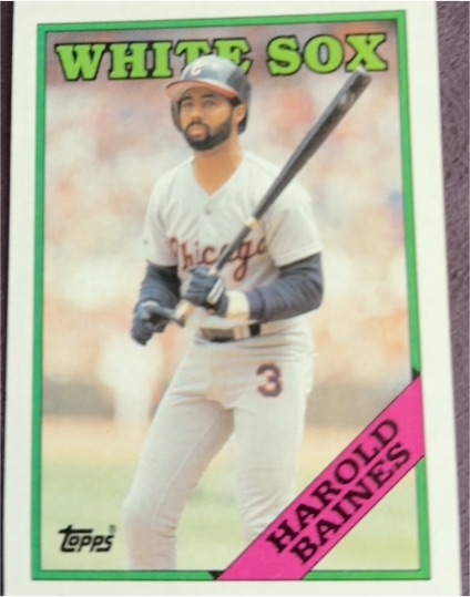 1988 Topps #35 Harold Baines — front