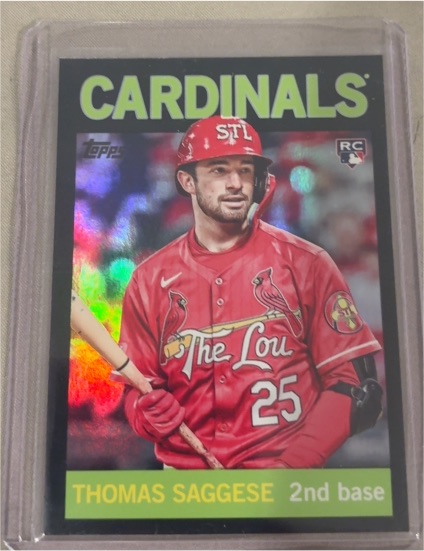 2025 Topps Archives #61 Thomas Saggese — front