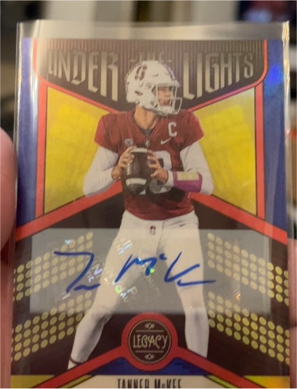 2023 Panini Legacy Under the Lights #UL-TMC Tanner McKee — front