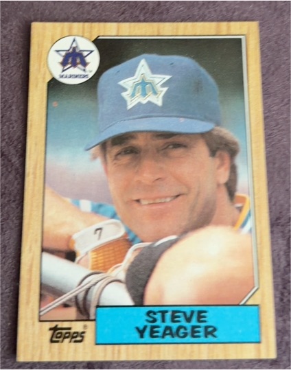 1987 Topps #258 Steve Yeager — front