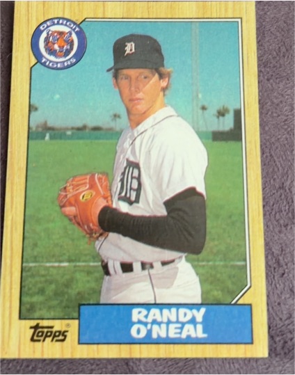 1987 Topps #196 Randy O'Neal — front