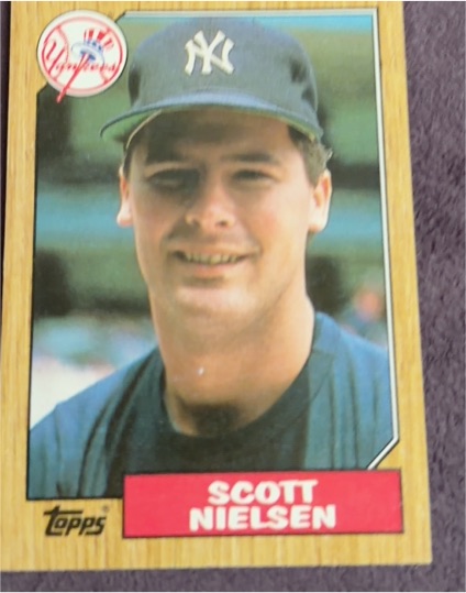 1987 Topps #57 Scott Nielsen — front