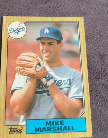 1987 Topps #664 Mike Marshall — front