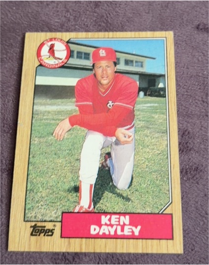 1987 Topps #59 Ken Dayley — front