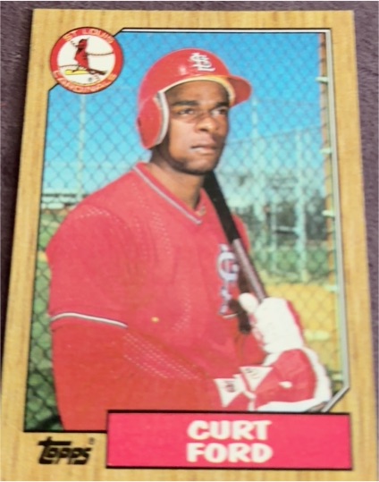 1987 Topps #399 Curt Ford — front