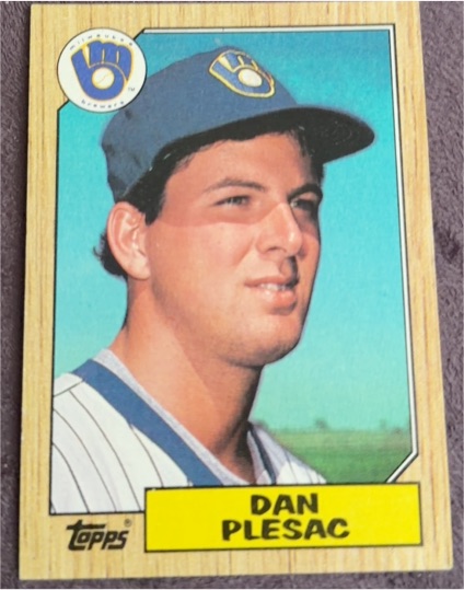 1987 Topps #279 Dan Plesac — front