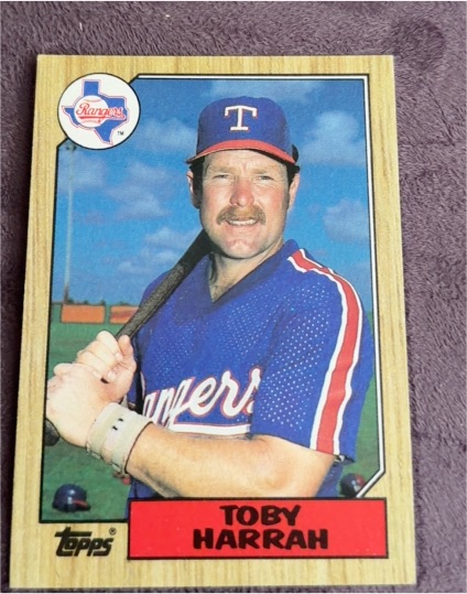 1987 Topps #152 Toby Harrah — front