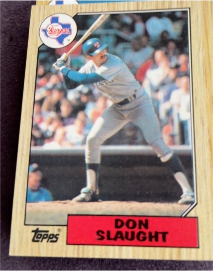 1987 Topps #308 Don Slaught — front