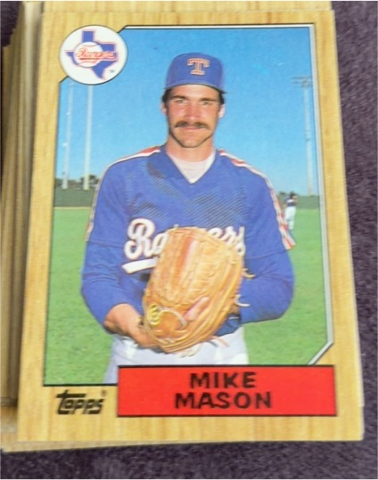 1987 Topps #646 Mike Mason — front