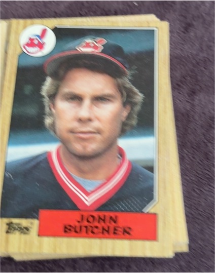 1987 Topps #107 John Butcher — front