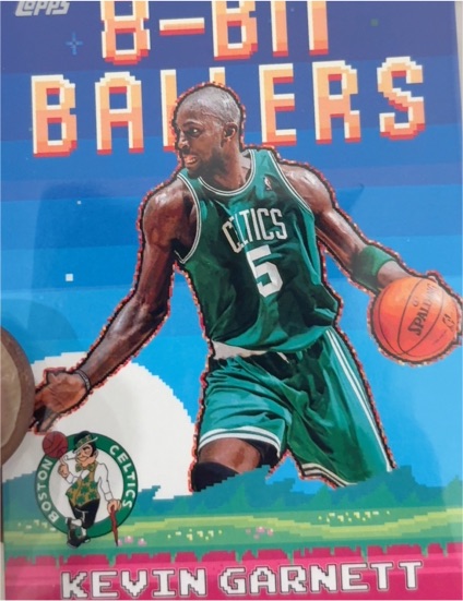 2025-26 Topps #8B-30 Kevin Garnett 8-Bit Ballers — front