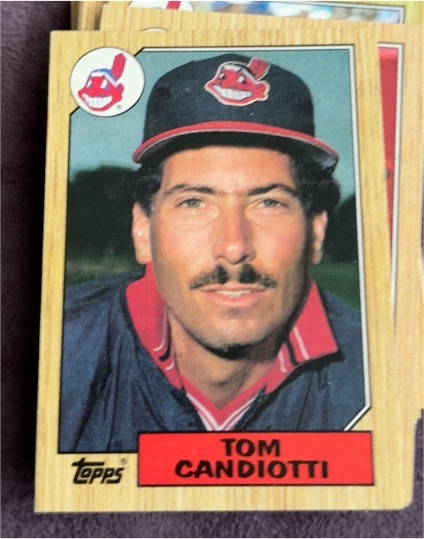1987 Topps #463 Tom Candiotti — front