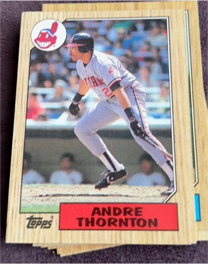 1987 Topps #780 Andre Thornton — front