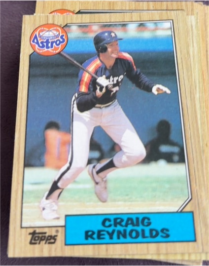 1987 Topps #779 Craig Reynolds — front