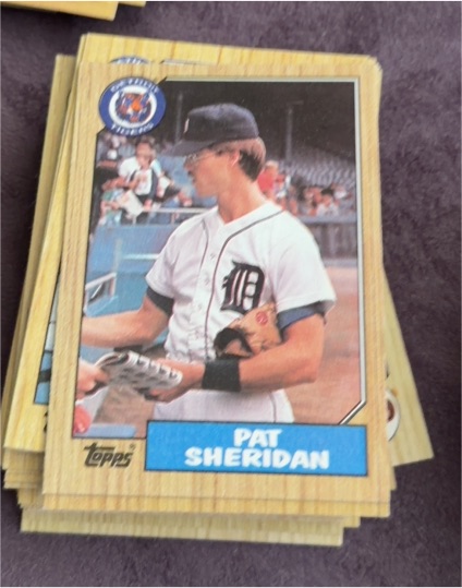 1987 Topps #234 Pat Sheridan — front