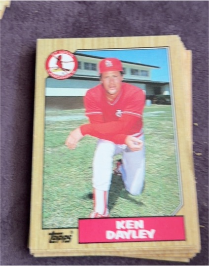 1987 Topps #59 Ken Dayley — front