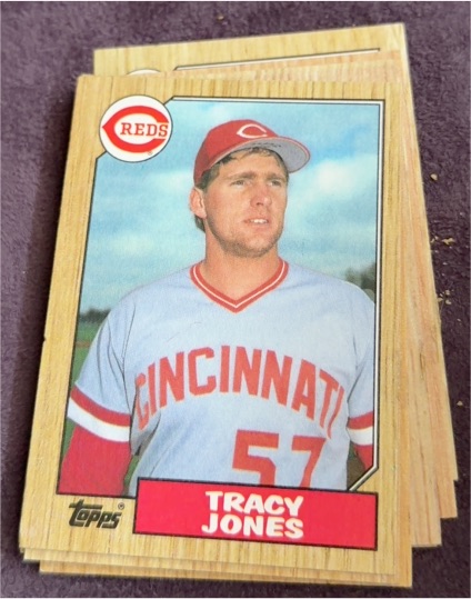 1987 Topps #146 Tracy Jones — front