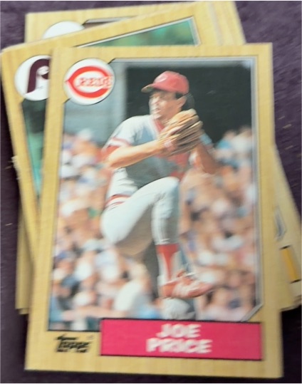 1987 Topps #332 Joe Price — front