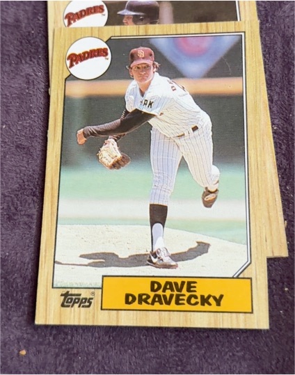 1987 Topps #470 Dave Dravecky — front