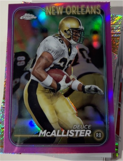 2024 Topps Chrome #136 Deuce McAllister — front
