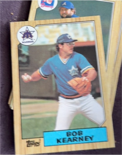 1987 Topps #498 Bob Kearney — front