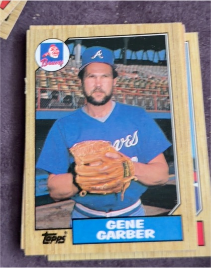 1987 Topps #351 Gene Garber — front