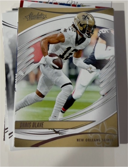 2025 Panini Absolute #4 Chris Olave — front