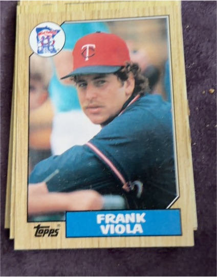 1987 Topps #310 Frank Viola — front