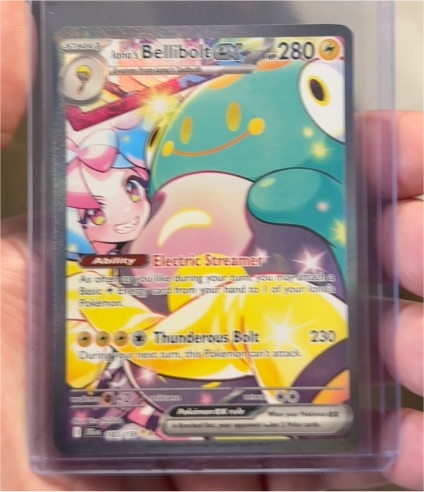 2023 Pokémon Journey Together #183 Iono's Bellibolt ex — front