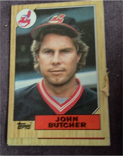 1987 Topps #107 John Butcher — front