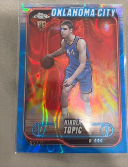 2024-25 Topps Chrome #119 Nikola Topić — front