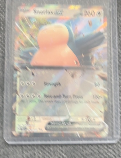 2016 Pokémon Prismatic Evolutions #76 Snorlax EX — front