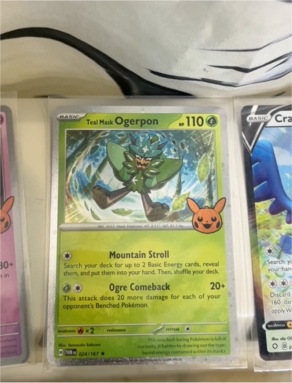 2024 Pokémon Trick or Trade #024 Ogerpon — front