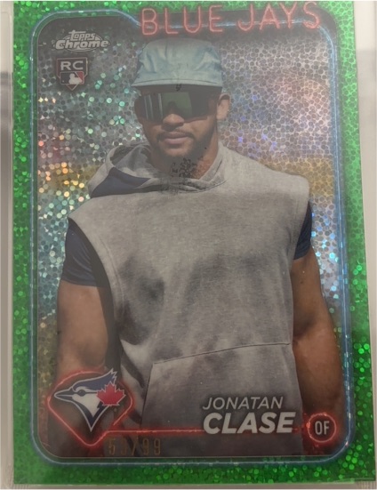 2024 Topps Chrome Update #USC147 Jonatan Clase — front