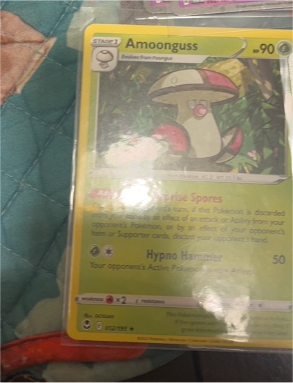 2022 Pokémon Silver Tempest #012 Amoonguss — front