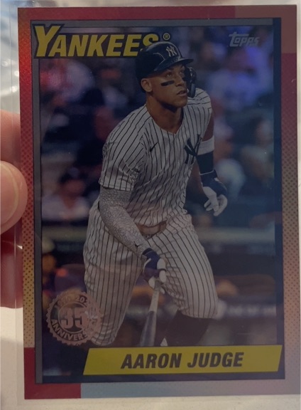 2025 Topps Update 1990 Topps Baseball #U90-30 Aaron Judge — front