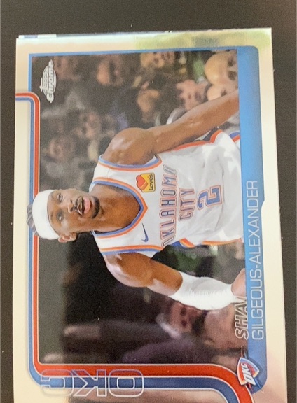 2025-26 Topps Chrome #141 Shai Gilgeous-Alexander — front