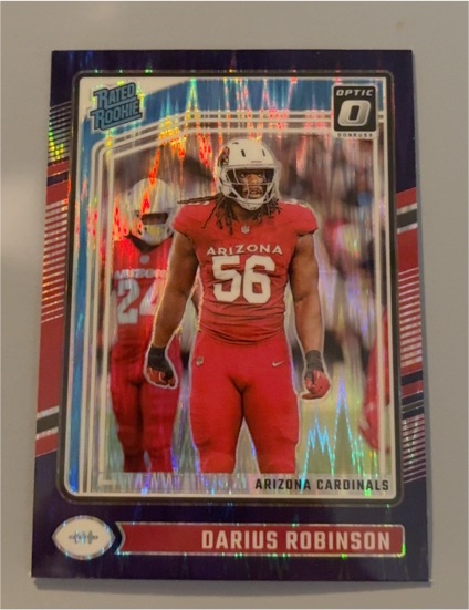 2024 Donruss Optic #225 Darius Robinson — front