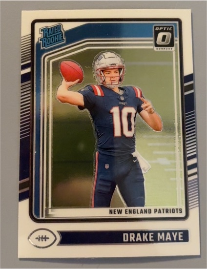 2024 Panini Donruss Optic #229 Drake Maye — front