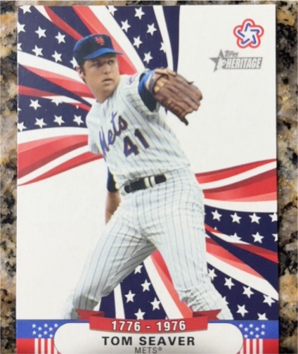 2025 Topps Heritage High Number Bicentennial Stars #BS-7 Tom Seaver — front
