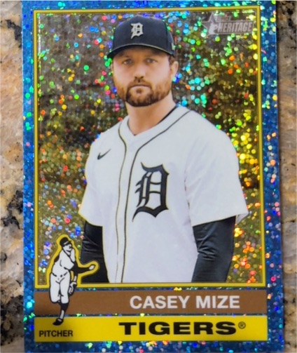 2025 Topps Heritage High Number #598 Casey Mize — front
