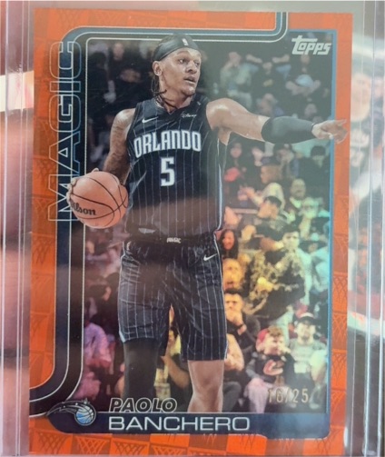 2025-26 Topps #87 Paolo Banchero — front
